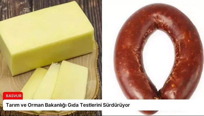 Tarım ve Orman Bakanlığı Gıda Testlerini Sürdürüyor