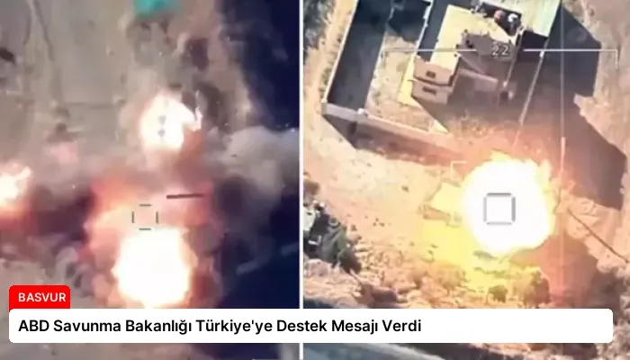 ABD Savunma Bakanlığı Türkiye’ye Destek Mesajı Verdi