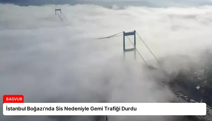 İstanbul Boğazı’nda Sis Nedeniyle Gemi Trafiği Durdu