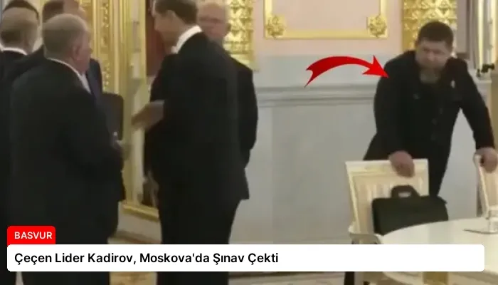 Çeçen Lider Kadirov, Moskova’da Şınav Çekti