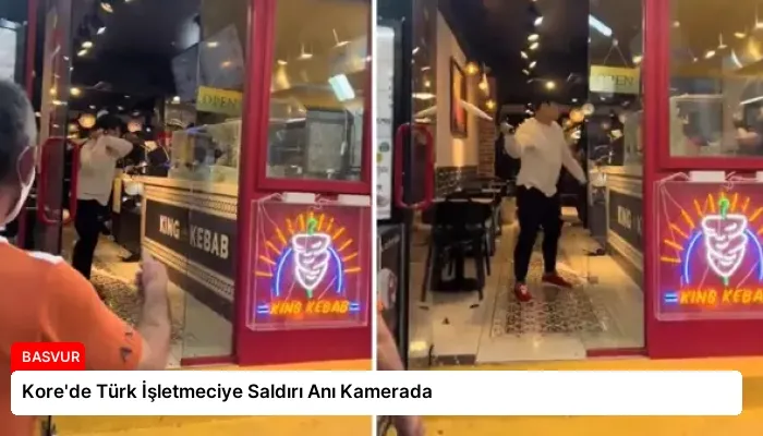 Kore’de Türk İşletmeciye Saldırı Anı Kamerada