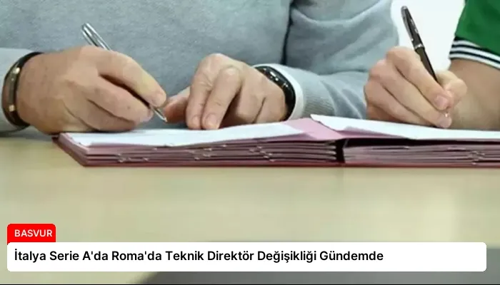 İtalya Serie A’da Roma’da Teknik Direktör Değişikliği Gündemde