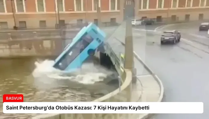 Saint Petersburg’da Otobüs Kazası: 7 Kişi Hayatını Kaybetti