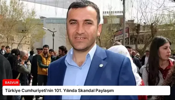 Türkiye Cumhuriyeti’nin 101. Yılında Skandal Paylaşım