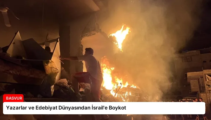 Yazarlar ve Edebiyat Dünyasından İsrail’e Boykot