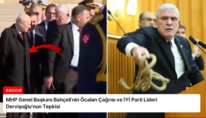 MHP Genel Başkanı Bahçeli’nin Öcalan Çağrısı ve İYİ Parti Lideri Dervişoğlu’nun Tepkisi