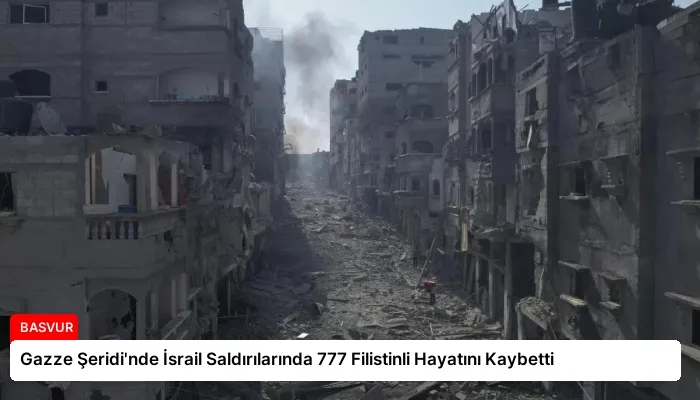 Gazze Şeridi’nde İsrail Saldırılarında 777 Filistinli Hayatını Kaybetti