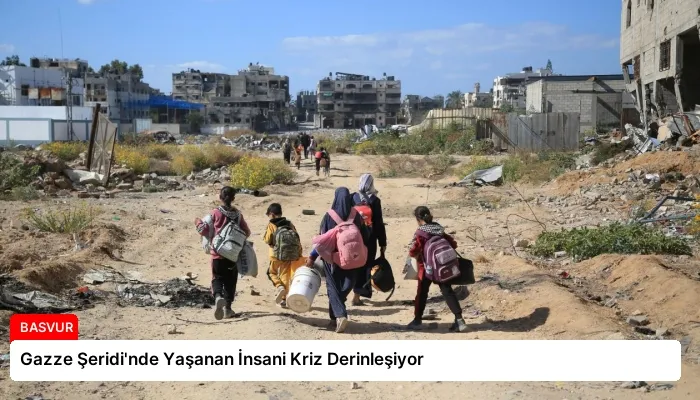 Gazze Şeridi’nde Yaşanan İnsani Kriz Derinleşiyor
