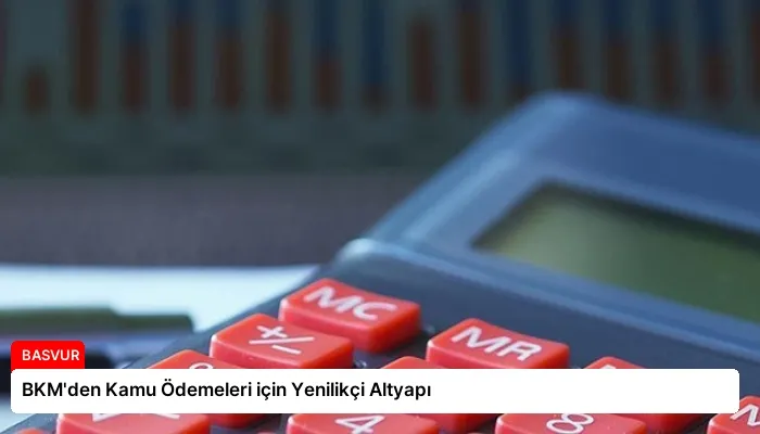 BKM’den Kamu Ödemeleri için Yenilikçi Altyapı