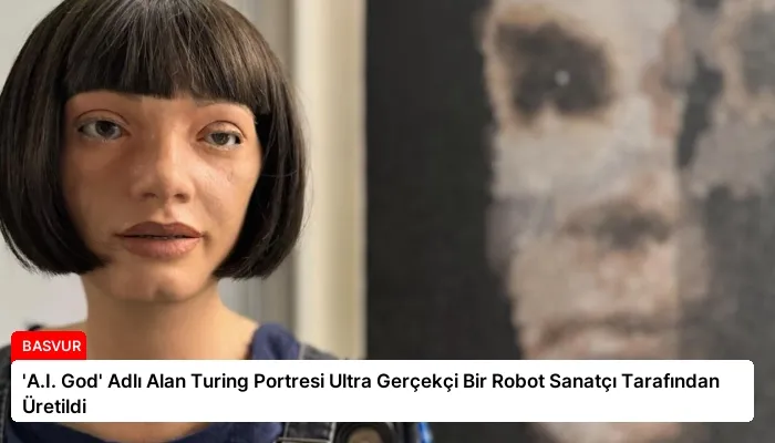 ‘A.I. God’ Adlı Alan Turing Portresi Ultra Gerçekçi Bir Robot Sanatçı Tarafından Üretildi