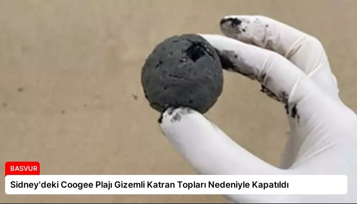 Sidney’deki Coogee Plajı Gizemli Katran Topları Nedeniyle Kapatıldı