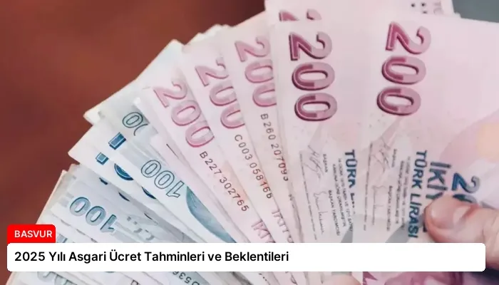 2025 Yılı Asgari Ücret Tahminleri ve Beklentileri