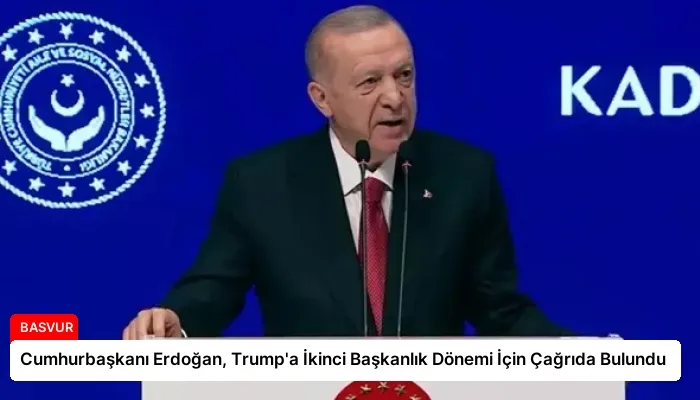 Cumhurbaşkanı Erdoğan, Trump’a İkinci Başkanlık Dönemi İçin Çağrıda Bulundu