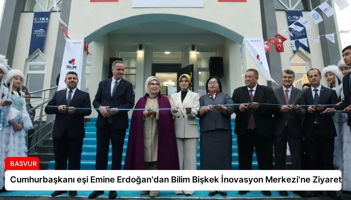 Cumhurbaşkanı eşi Emine Erdoğan’dan Bilim Bişkek İnovasyon Merkezi’ne Ziyaret
