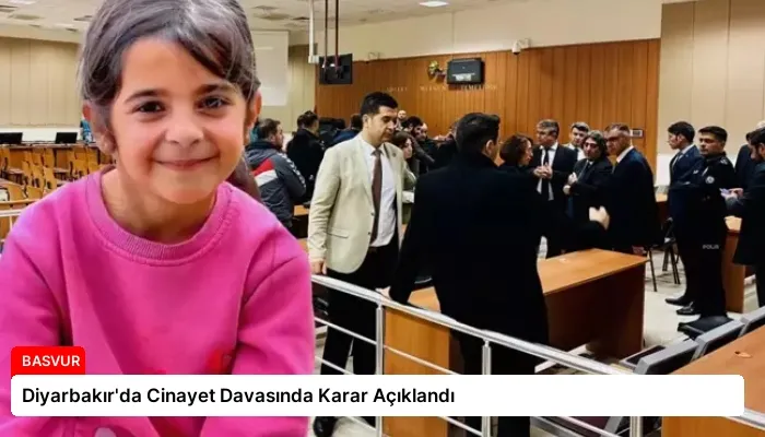 Diyarbakır’da Cinayet Davasında Karar Açıklandı