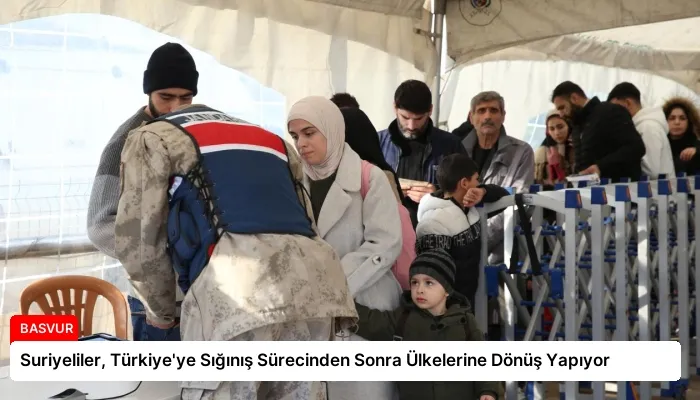 Suriyeliler, Türkiye’ye Sığınış Sürecinden Sonra Ülkelerine Dönüş Yapıyor