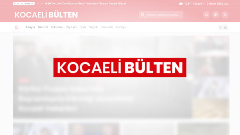 Kocaeli Olaylarından Güncel Haberler