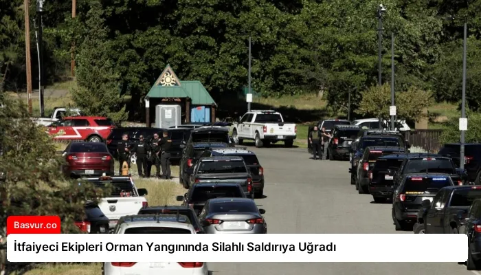 İtfaiyeci Ekipleri Orman Yangınında Silahlı Saldırıya Uğradı