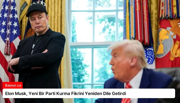 Elon Musk, Yeni Bir Parti Kurma Fikrini Yeniden Dile Getirdi
