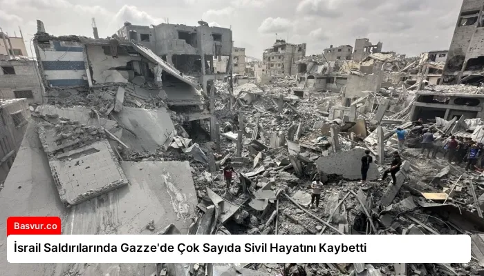 İsrail Saldırılarında Gazze’de Çok Sayıda Sivil Hayatını Kaybetti
