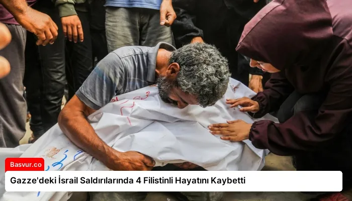 Gazze’deki İsrail Saldırılarında 4 Filistinli Hayatını Kaybetti