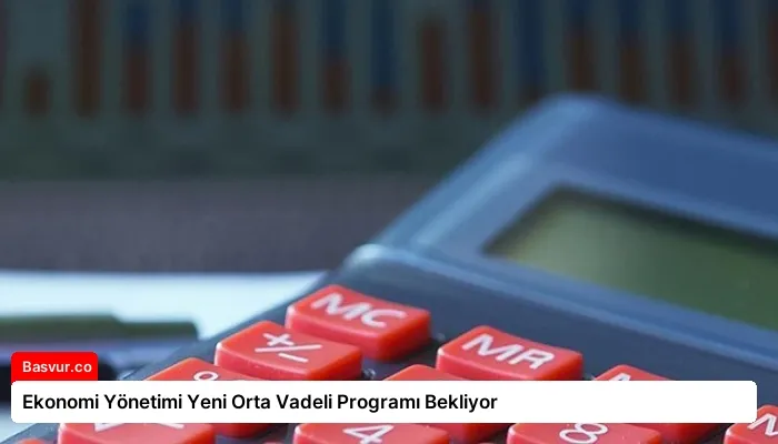 Ekonomi Yönetimi Yeni Orta Vadeli Programı Bekliyor