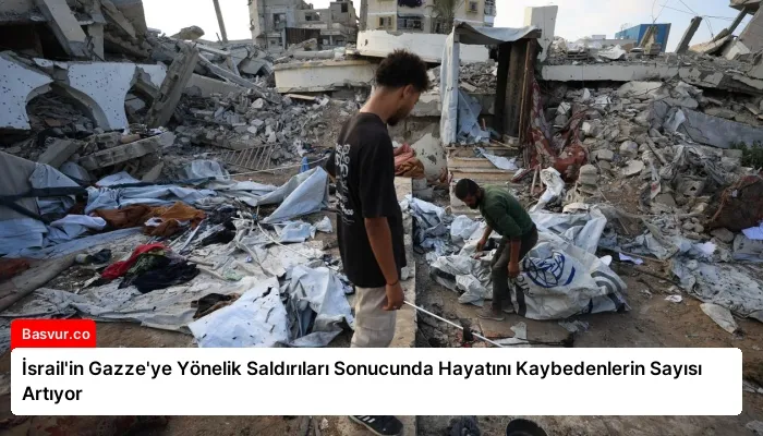İsrail’in Gazze’ye Yönelik Saldırıları Sonucunda Hayatını Kaybedenlerin Sayısı Artıyor