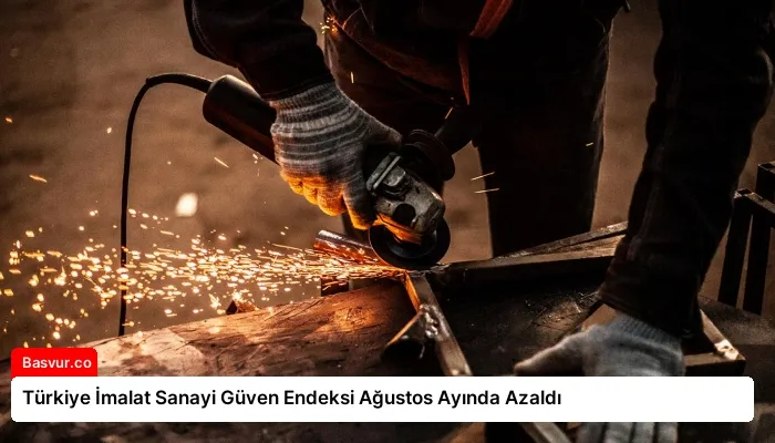 Türkiye İmalat Sanayi Güven Endeksi Ağustos Ayında Azaldı