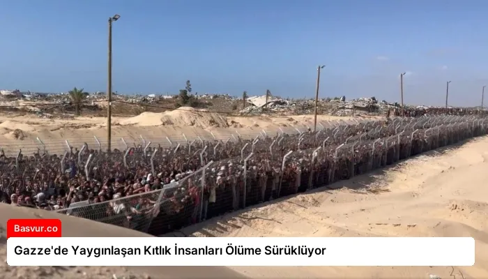Gazze’de Yaygınlaşan Kıtlık İnsanları Ölüme Sürüklüyor