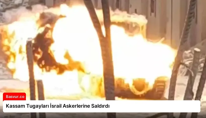 Kassam Tugayları İsrail Askerlerine Saldırdı