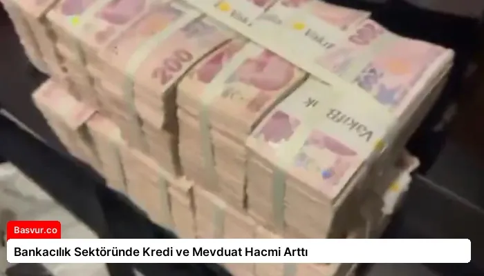 Bankacılık Sektöründe Kredi ve Mevduat Hacmi Arttı