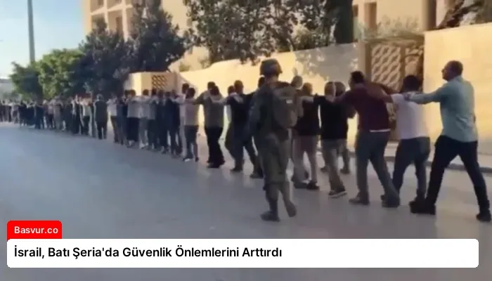 İsrail, Batı Şeria’da Güvenlik Önlemlerini Arttırdı