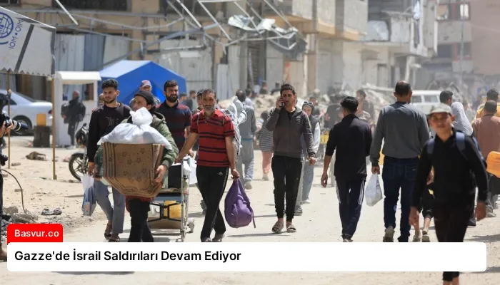 Gazze’de İsrail Saldırıları Devam Ediyor