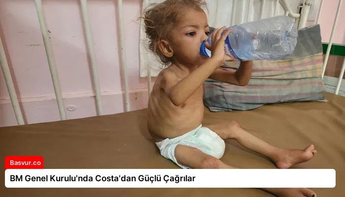 BM Genel Kurulu’nda Costa’dan Güçlü Çağrılar