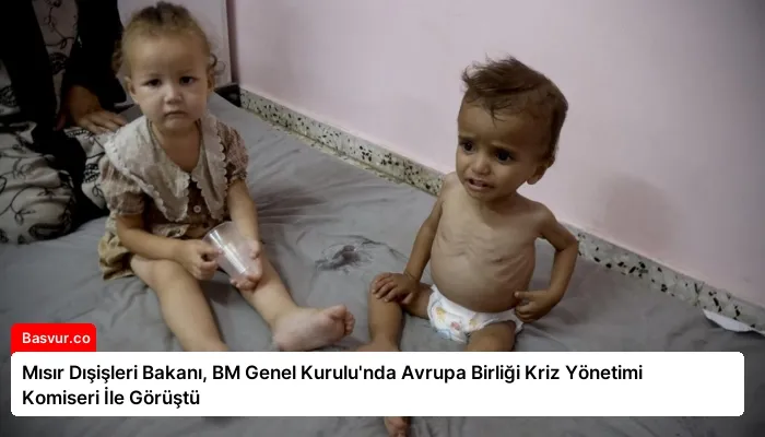 Mısır Dışişleri Bakanı, BM Genel Kurulu’nda Avrupa Birliği Kriz Yönetimi Komiseri İle Görüştü