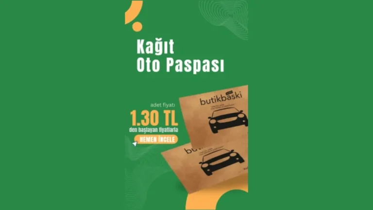 Butikbaskı İle Kağıt Oto Paspas İşletmenizi Nasıl Tanıtır?