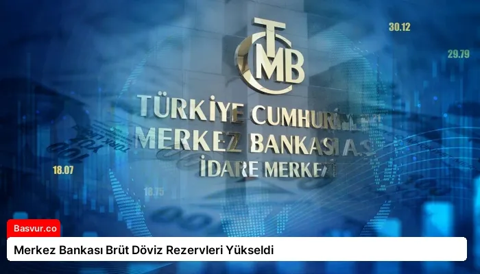 Merkez Bankası Brüt Döviz Rezervleri Yükseldi