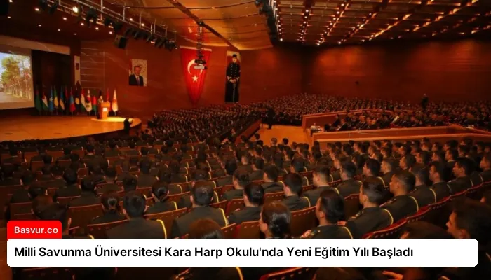 Milli Savunma Üniversitesi Kara Harp Okulu’nda Yeni Eğitim Yılı Başladı