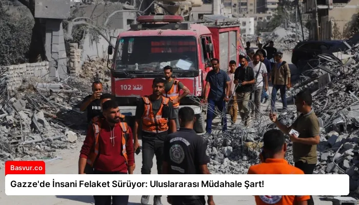 Gazze’de İnsani Felaket Sürüyor: Uluslararası Müdahale Şart!