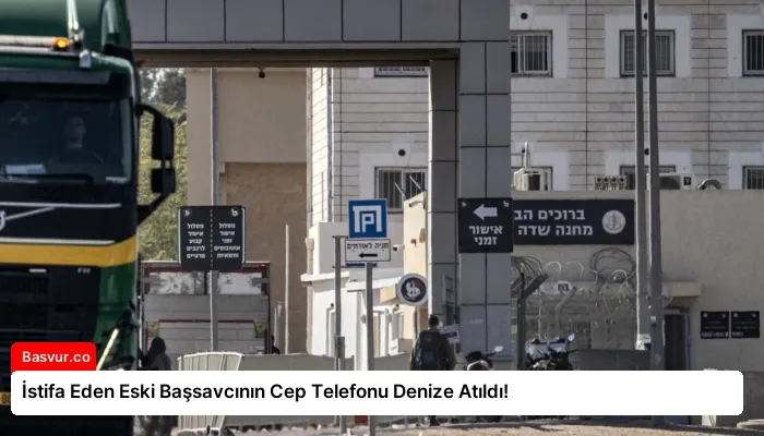 İstifa Eden Eski Başsavcının Cep Telefonu Denize Atıldı!