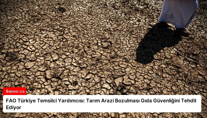FAO Türkiye Temsilci Yardımcısı: Tarım Arazi Bozulması Gıda Güvenliğini Tehdit Ediyor