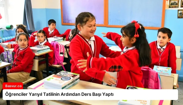 Öğrenciler Yarıyıl Tatilinin Ardından Ders Başı Yaptı