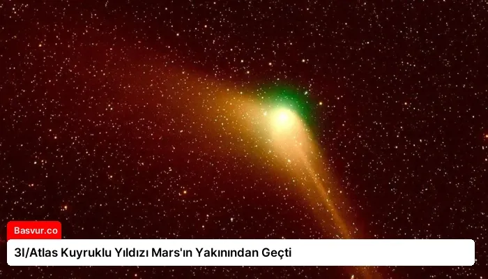 3I/Atlas Kuyruklu Yıldızı Mars’ın Yakınından Geçti