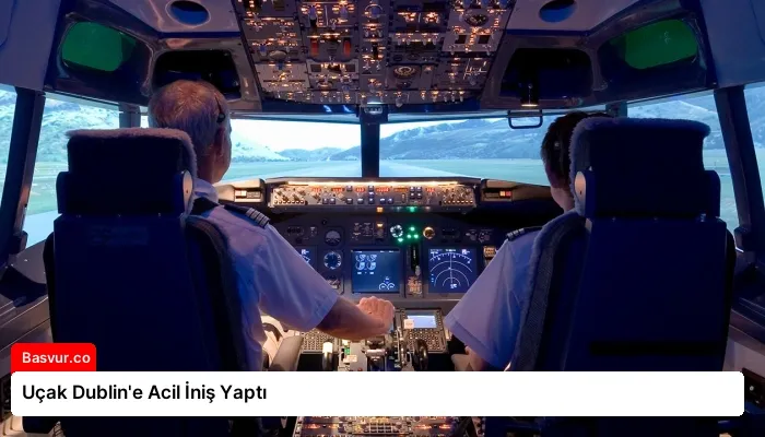 Uçak Dublin’e Acil İniş Yaptı