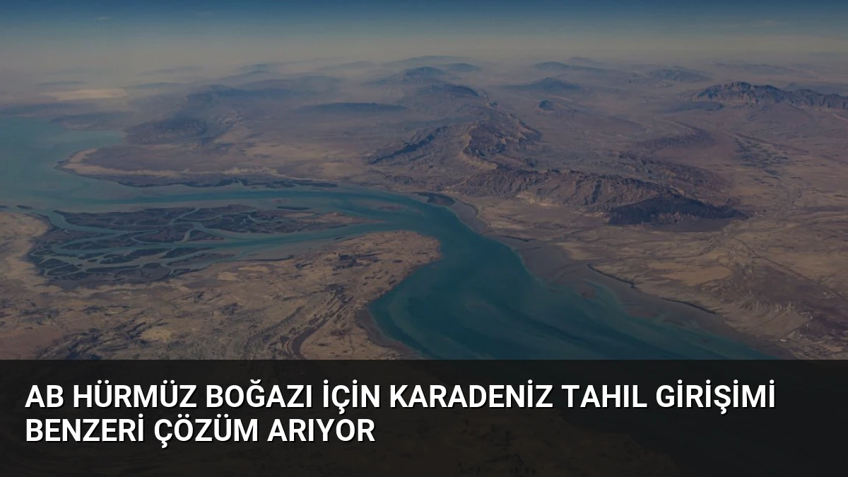 AB Hürmüz Boğazı İçin Karadeniz Tahıl Girişimi Benzeri Çözüm Arıyor