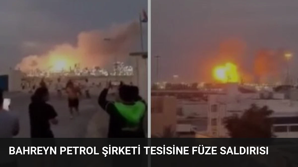 Bahreyn Petrol Şirketi Tesisine Füze Saldırısı