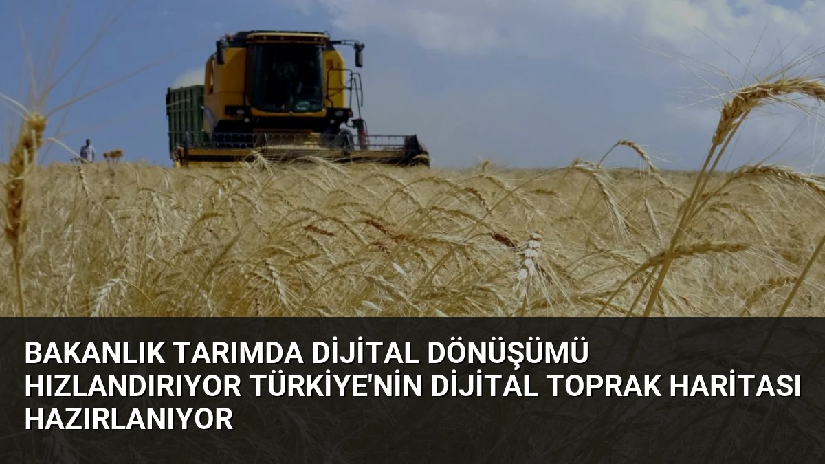 Bakanlık Tarımda Dijital Dönüşümü Hızlandırıyor Türkiye’nin Dijital Toprak Haritası Hazırlanıyor