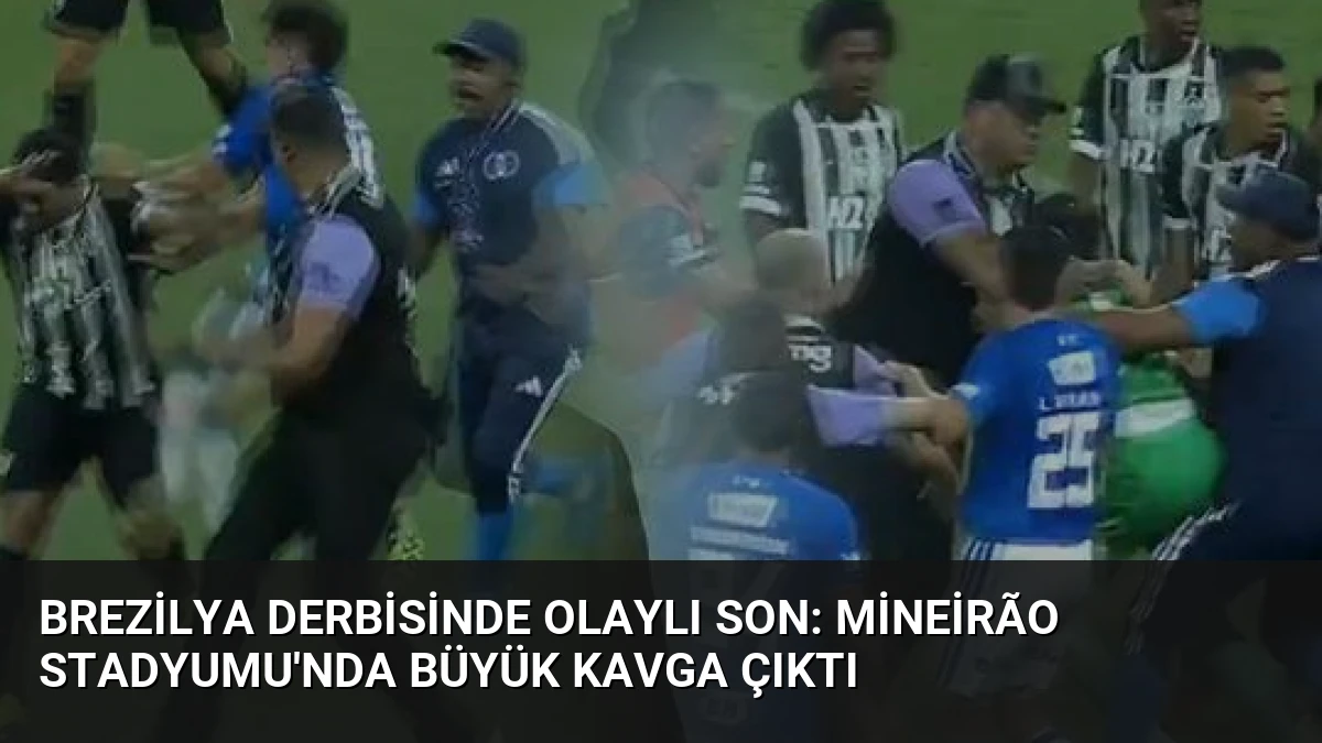 Brezilya Derbisinde Olaylı Son: Mineirão Stadyumu’nda Büyük Kavga Çıktı