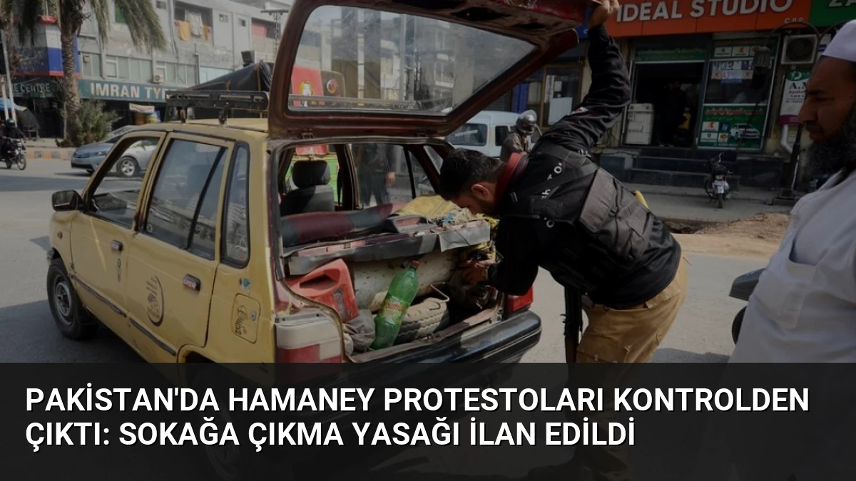 Pakistan’da Hamaney Protestoları Kontrolden Çıktı: Sokağa Çıkma Yasağı İlan Edildi