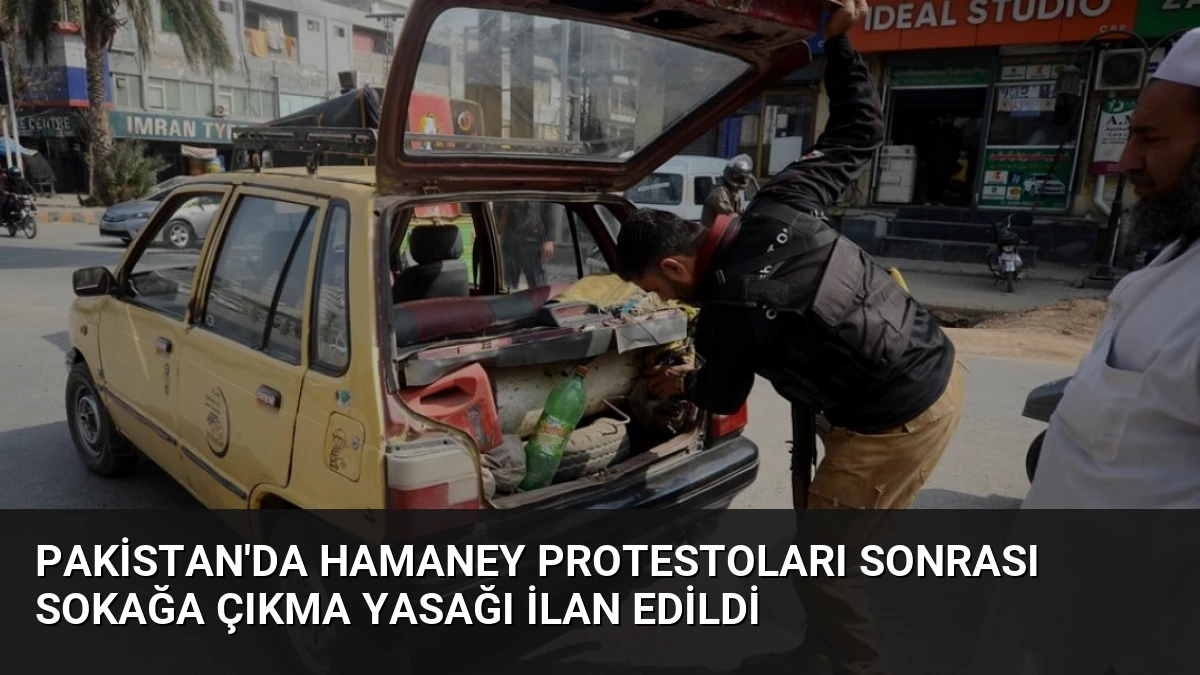 Pakistan’da Hamaney Protestoları Sonrası Sokağa Çıkma Yasağı İlan Edildi